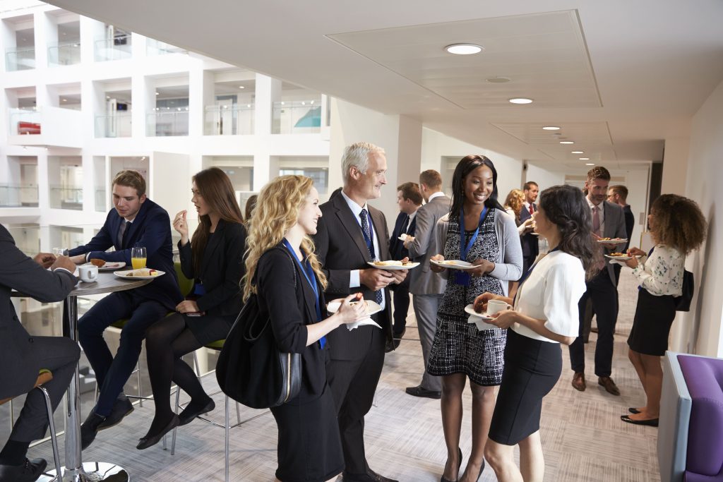 delegates networking during conference lunch break 2023 11 27 05 21 17 utc