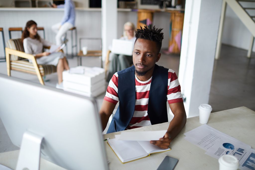 young economist working